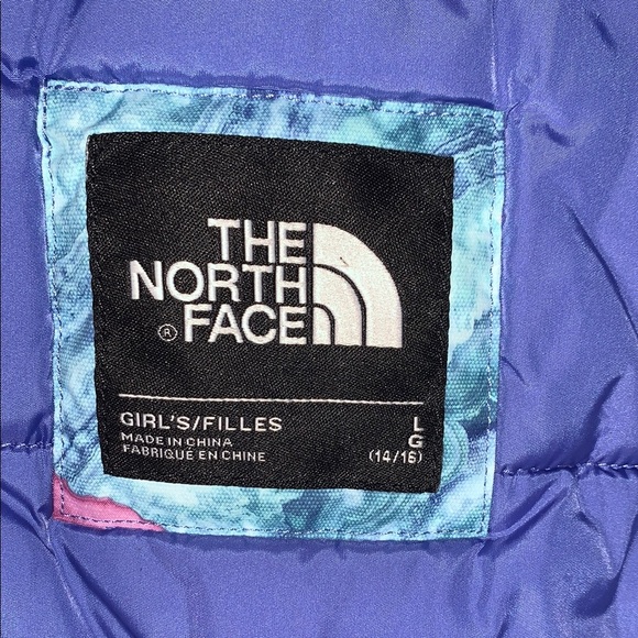 Gently Loved Kids Multicolor Hooded Jacket by The North Face - Picture 8 of 16